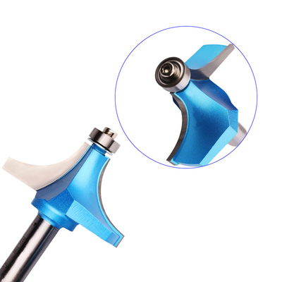 comprare Strumento di taglio CNC angolo tagliatore rotondo cuscinetto bit di router di legno bit di router online manufacture