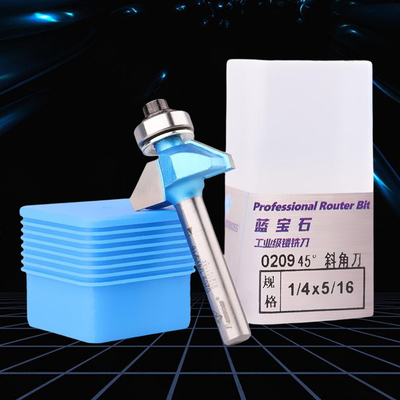 Frese per cuscinetti con smusso da 45 gradi multi scena resistente all'usura