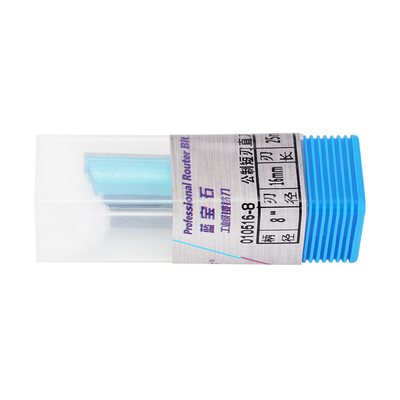 Due bit di rotore rettilineo a carburo di flauto da 8 mm per i bit di rotore di stampaggio architettonico per baseboard