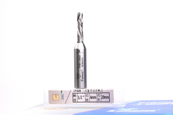 Il CTT del pezzo di compressione dei bordi del carburo tre diritto ha morso 6mm per la guarnizione di perforazione