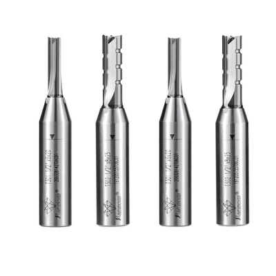 TCT liscia Strumento lineare 12,7 mm Router di bacino Strumenti lineari di fresatura Tagliatrice CNC utensili