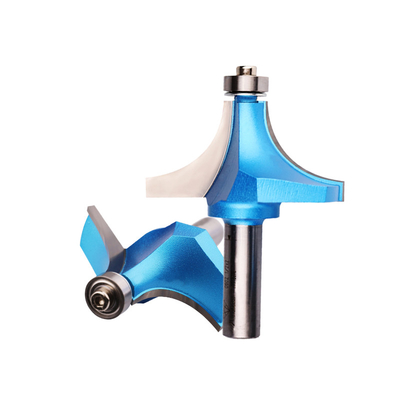 Corner Round Over Bearing Router Bit Milling Cutter Solid Carbide CNC Router Bit per il legno