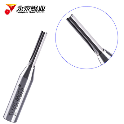 6/8/10/12mm TCT Carbide Straight Router Bit 2 flauti per MDF e legno