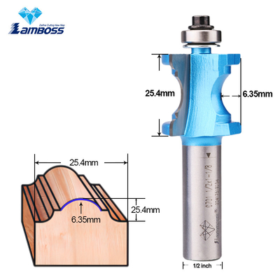 Lamboss Bull Nose Router Bits Legno Router Bit Personalizzazione Fresaio