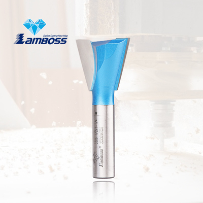 Punta a coda di rondine Lamboss per ebanisteria, fresa per intaglio, fresa per la lavorazione del legno