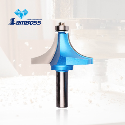 Lamboss Corner Round Bit With Bearing Wood Router Bit Milling Cutter per la lavorazione del legno fine