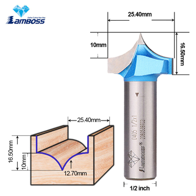 Fabbrica di perforazioni per la lavorazione del legno Lamboss Wholesale Cnc Wood Carving Router Bits Milling Cutter