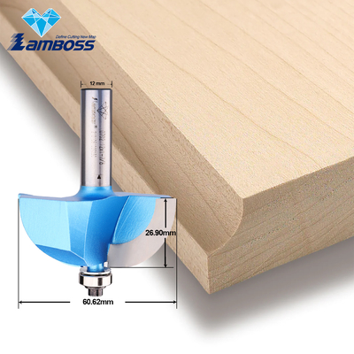 Lamboss 1/2 Chamfer Router Bit Milling Cutter Tools For Wood Cove Bit Con Cuscinetto